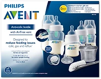 Philips Avent Anti-colic Bottle with AirFree vent Gift Set Beginner Set