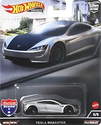 Hot Wheels - Car Culture - Véhicule Circuit Legends - Tesla Roadster