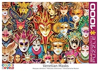Eurographics Venice Carnival Masks 1000 Piece Puzzle