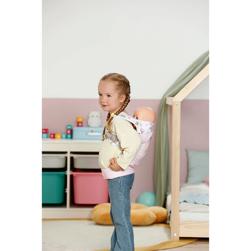 BABY born Baby Carrier Flower for 36cm and 43cm dolls