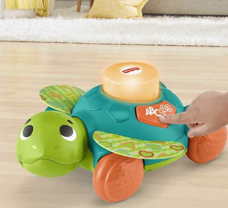 Fisher-Price - Linkimals - Tortue de mer s'asseoir et ramper - Édition anglaise