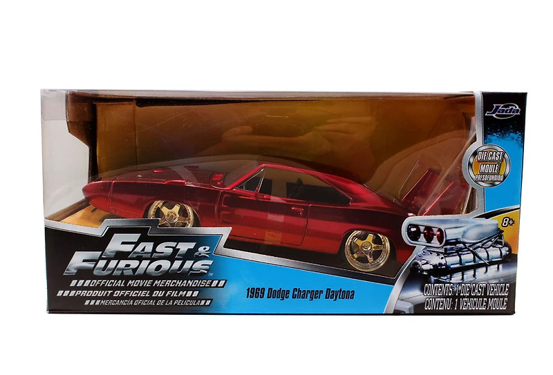 Fast & Furious - 1:24 Die-cast -1969 Dodge Charger Daytona