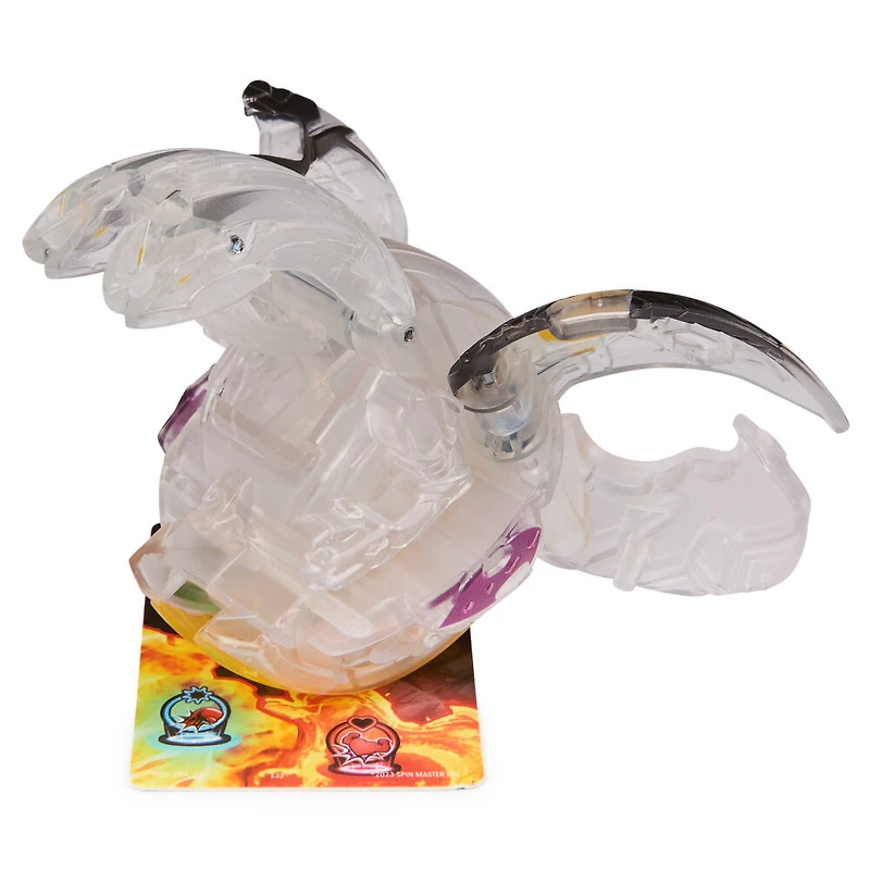 Bakugan Deka, Nillious, Jumbo Collectible, figurine articulée géante personnalisable et cartes à collectionner, Combinez et combattez