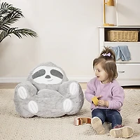 Chaise en peluche pour tout-petits Cuddo Buddies - Paresseux
