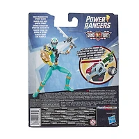 Power Rangers Dino Fury, Ranger vert avec manche Sprint, figurine avec clé Dino Fury