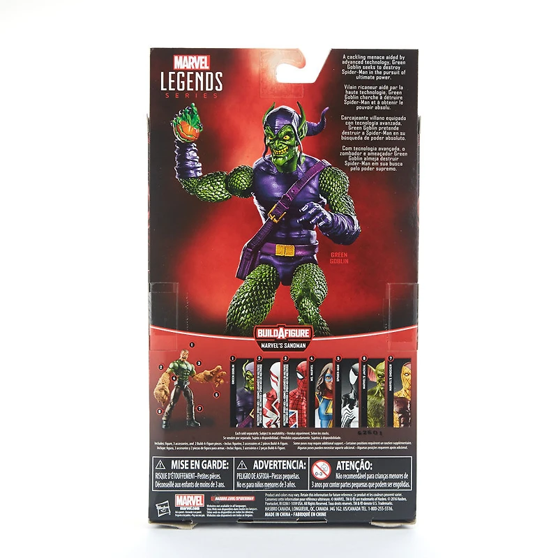 Marvel Spider-Man Legends Series - Figurine Green Goblin de 15 cm.
