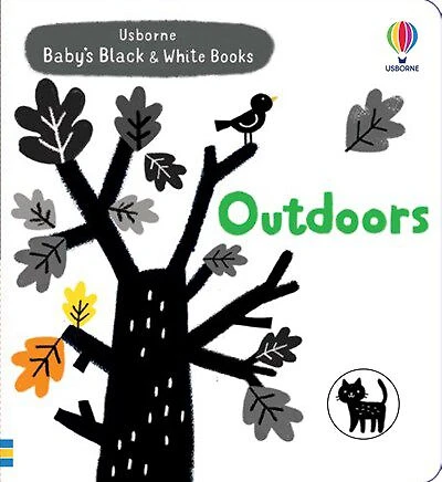 Baby's Black and White Books: Outdoors - Édition anglaise
