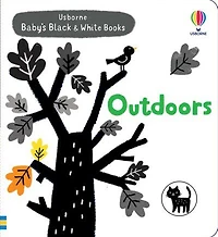 Baby's Black and White Books: Outdoors - Édition anglaise