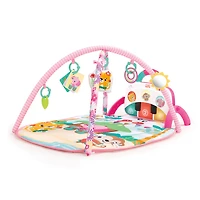 Bright Starts 4-in-1 Groovin' Kicks Gymnase pour piano et percussions -  Floral Fiesta, Rose