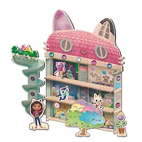 Gabby's Ensemble de Maison de Poupée en Boiss