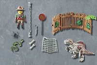Playmobil - Bébé spinosaure et combattant