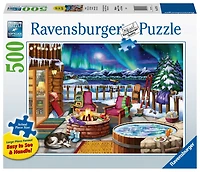Ravensburger - Northern Lights 500pc Large Format Puzzle