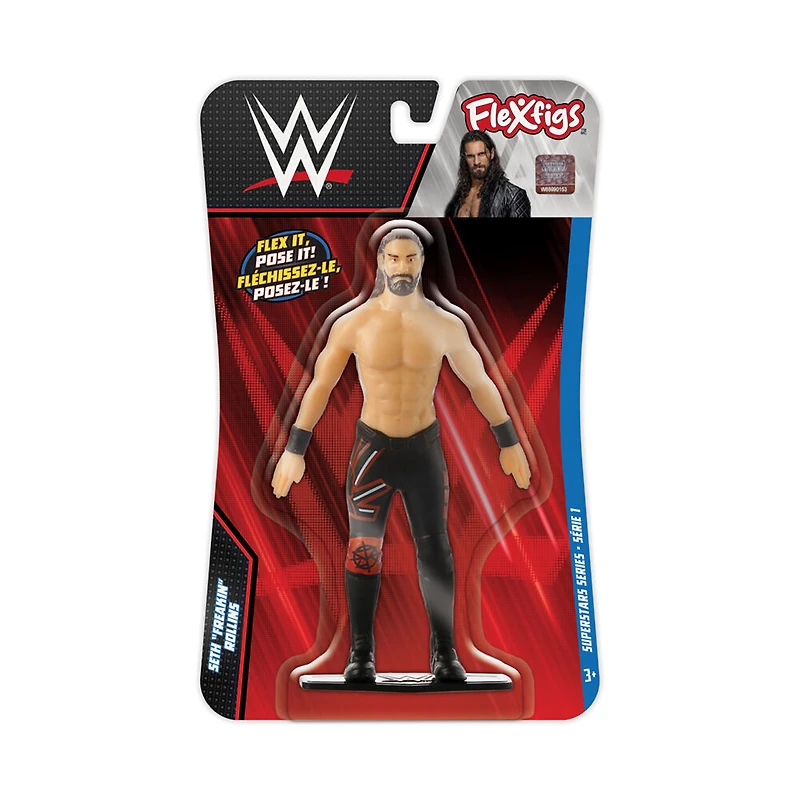 Flexfigs - 1 Pack - WWE Superstars Seth Rollins