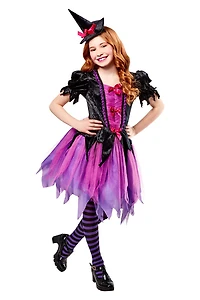 Déguisement sorcière d'Halloween violet Rubies pour filles