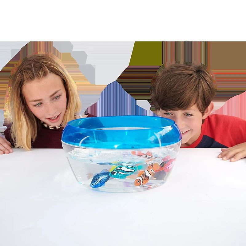 Coffret Robo Fish nageur en bocal par Zuru