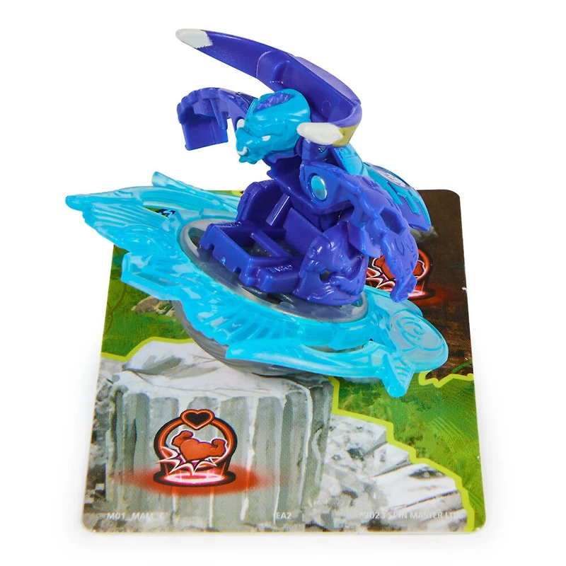 Bakugan Starter 3-Pack, Special Attack Bruiser, Octogan et Trox, figurines articulées personnalisables qui tournent et cartes à collectionner