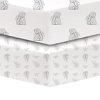 Koala Baby - 2 Piece Percale Sheets Bunny/Feuille