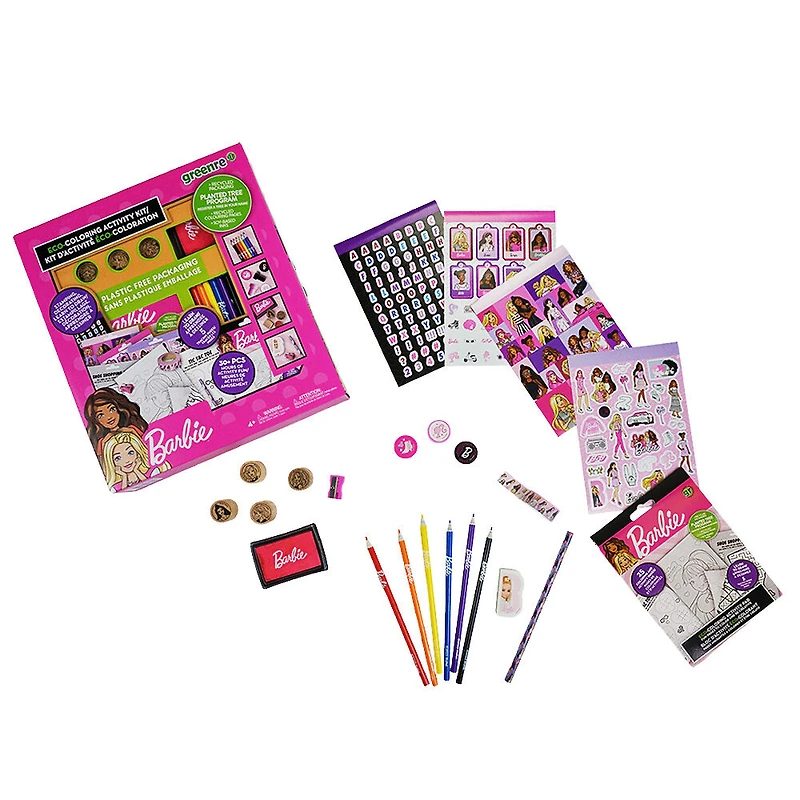 greenre - Eco Barbie Box Colouring Activity