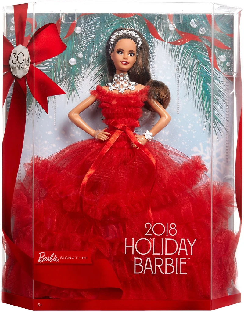 Barbie - Poupée Barbie Noël 2018