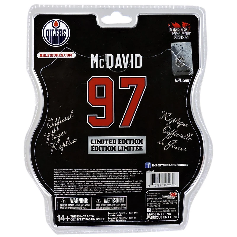 LNH figurine 6-pouces - Connor McDavid Série Signature