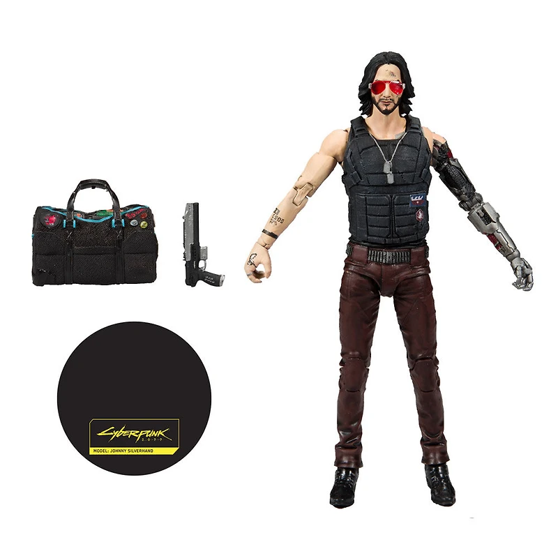 McFarlane - Cyberpunk 2077: 7" Figurine - Johnny Silverhand (variante)