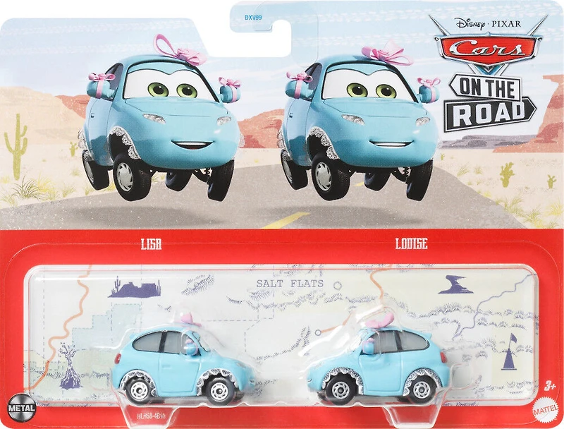 Les Bagnoles Métal Moulé Sous Pression Coffret Jumeaux Motel