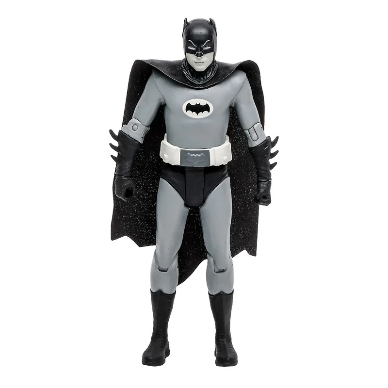 DC Retro 6" Wave 4 Batman 66 - Batman (Black and White TV Variant) - Notre exclusivité