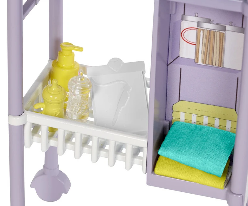 Barbie Baby Doctor Playset with Blonde Doll, 2 Infant Dolls, Toy Pieces