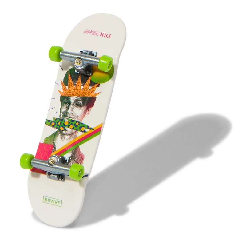 Tech Deck, Coffret de 4 fingerboards Ultra DLX, Skateboards Revive, Mini-skateboards personnalisables à collectionner
