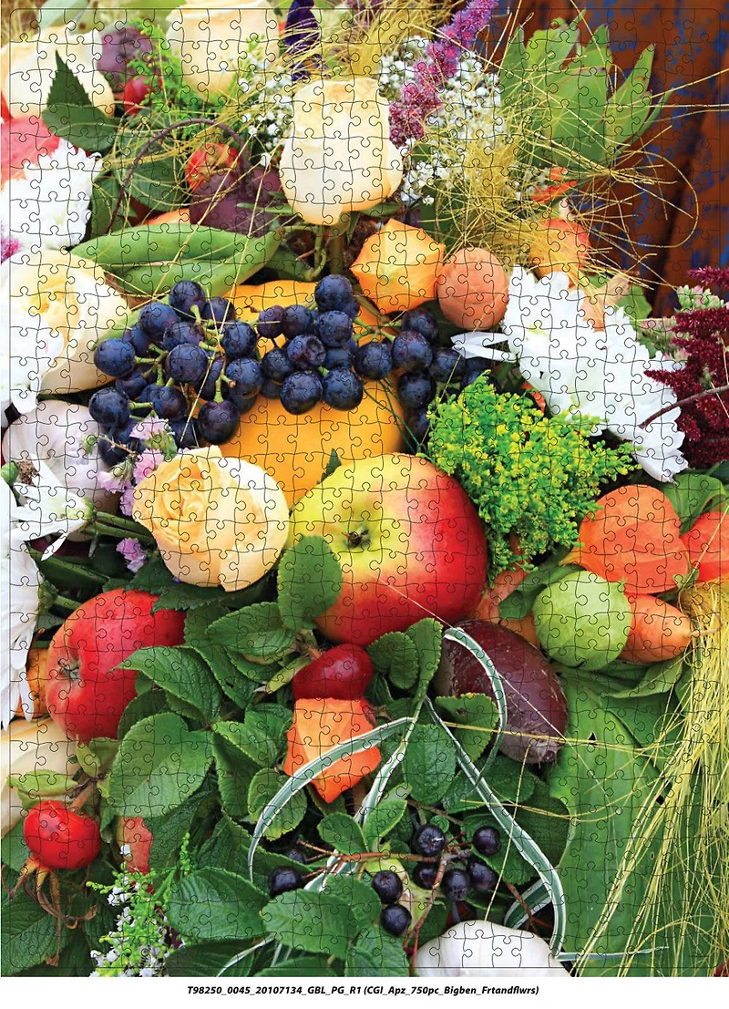 Big Ben - Puzzle de 750 pièces - Fruits et fleurs