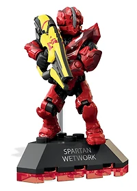 Mega Construx - Halo Heroes - Série 4 - Figurine Spartan Wetwork Cleaner