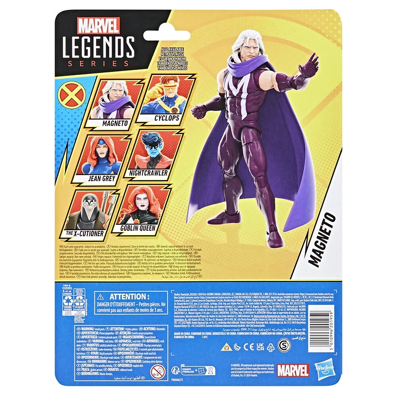 Marvel Legends Series Magneto X-Men '97, figurine articulée de 15 cm