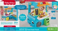Fisher-Price - Rires et Éveil - Camion-restaurant Bouchée de plaisir - Édition anglaise