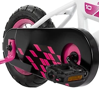 Vélo Skidster de Huffy, vélo de 10 pouces, rose et blanc - Notre exclusivité