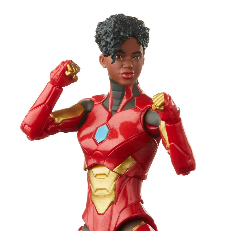 Hasbro Marvel Legends Series, figurine Ironheart de 15 cm, avec 5 accessoires et pièce Build-a-Figure