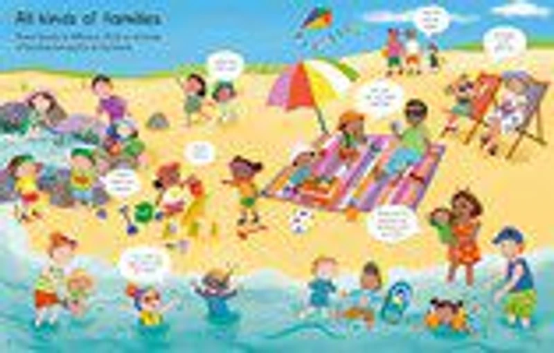 First Sticker Book Families - English Edition