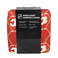 Couverture à capuchon portable des Flames de Calgary de la LNH