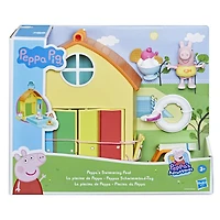 Peppa Pig Peppa's Adventures Peppa's Swimming Pool Fun Playset Preschool Toy,