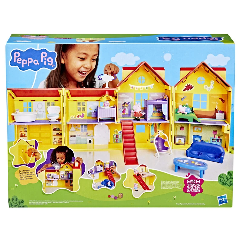 Peppa Pig La grande maison familiale, coffret - Notre exclusivité