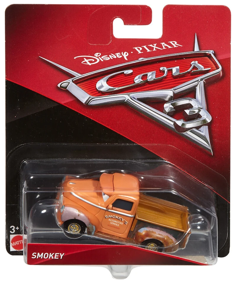 Disney/Pixar Les Bagnoles 3 - Véhicule Smokey. - Édition anglaise