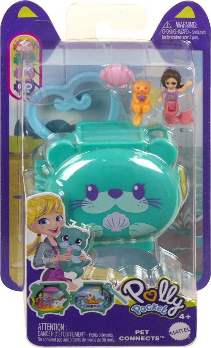 Polly Pocket-Coffret Animal Empilable, Forme et Thème Animaliers