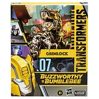Transformers Generations Studio Series Buzzworthy Bumblebee 07BB, figurine Grimlock classe Leader de 21,5 cm - Notre exclusivité