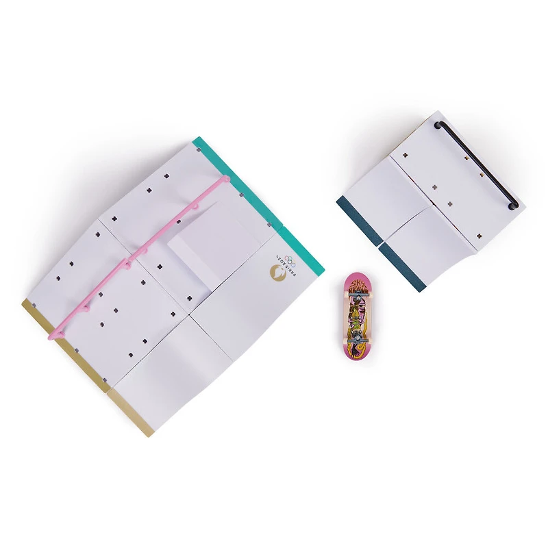 Tech Deck, Sky Brown's Olympic Games Paris 2024 Ramp, Customizable X-Connect Park Creator Playset & Exclusive Fingerboard