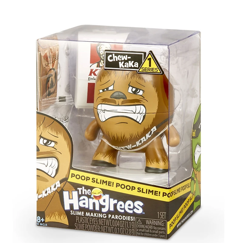 Figurine Parodie The Hangrees Chew-KaKa à collectionner avec gelée