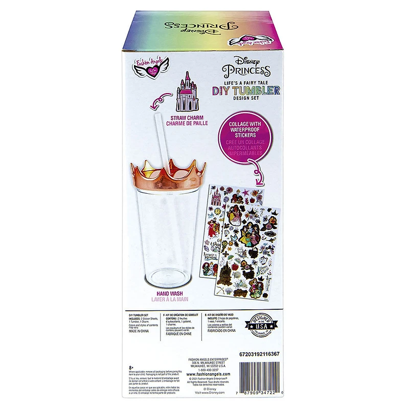 Kit De Conception De Gobelet DIY Princess Disney