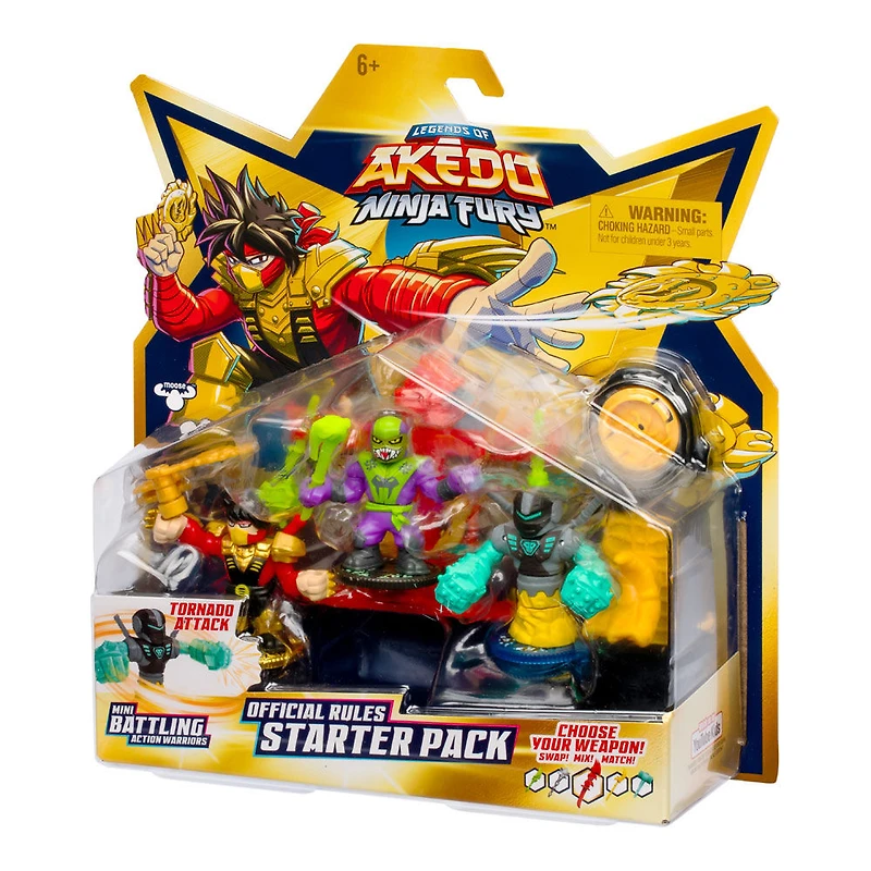 Akedo S7 W1 Starter Pk Three Strikes Chux