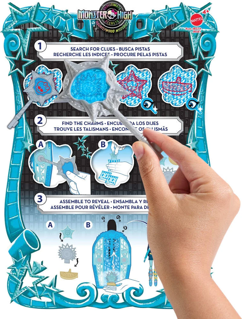 Monster High-Monstrueux Secrets Frankie Stein-Coffret