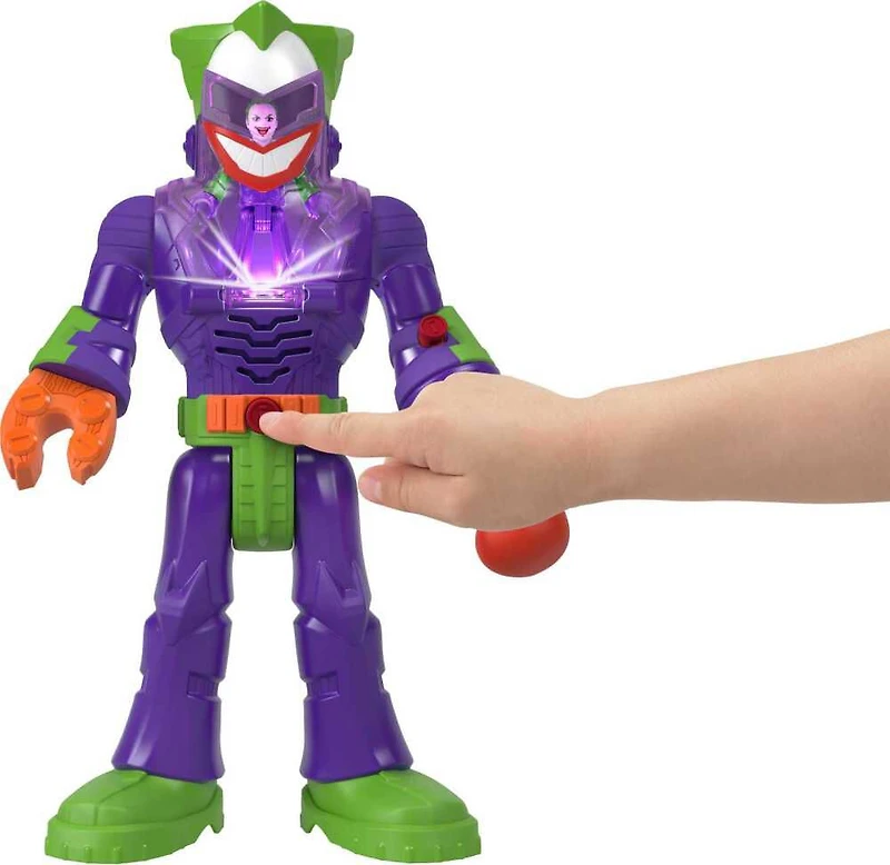 Imaginext- DC Super Friends - Planeur et Rirebot du Joker
