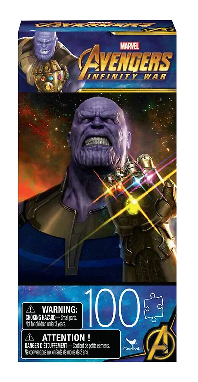 Marvel Avengers - Puzzle de 100 pièces : Gant de l'infini
