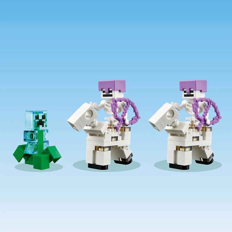 LEGO Minecraft La forteresse du Golem de fer 21250 ; Jeu de construction (868 pièces)